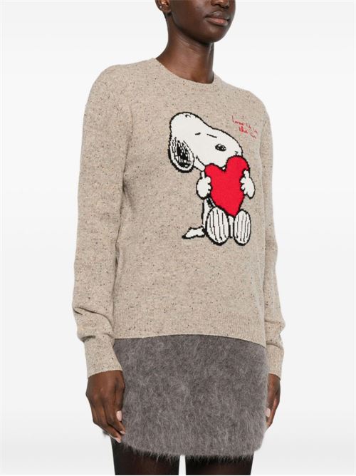 maglia donna girocollo Snoopy MC2 SAINT BARTH | NEWQUEEN04140I